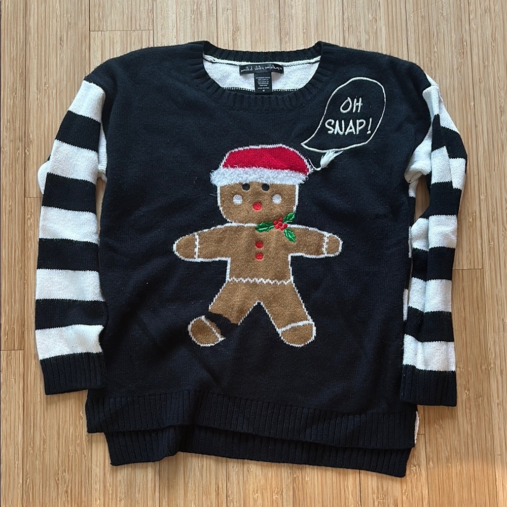 Oh Snap Gingerbread Sweater